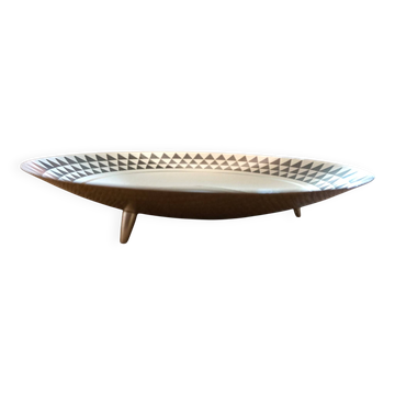 WMF Ikora Sculptural Bauhaus Bowl Silver-Plated by Paul Haustein, 1920