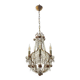 Lustre Rose Vintage en Cristal