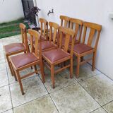 8 inseparable elf vintage bistro chairs