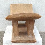 Antique wooden stool Ashanti African art from Ghana