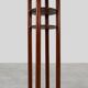 Vienna secession pedestal in wood and copper, Austia ca. 1910