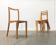 Vintage wooden dining chairs by Sirch, Bitzer, set of 4.