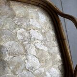 Bamboo and mother-of-pearl tray