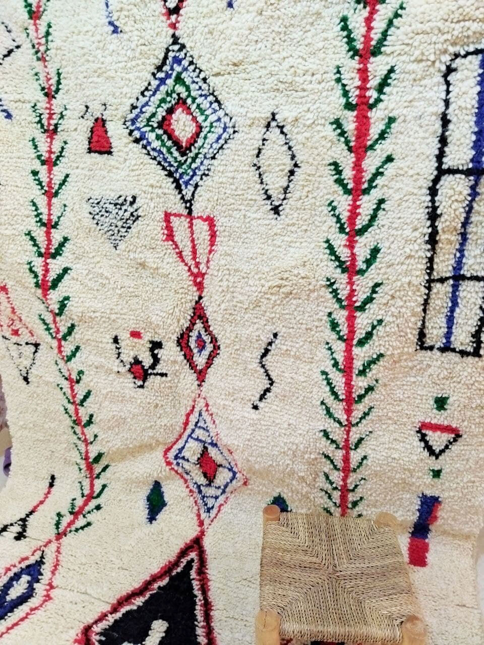 Tapis berbère coloré 243 X 153 CM