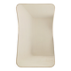 Golden brass mirror in the style of Gio Ponti. 1980s/90s.