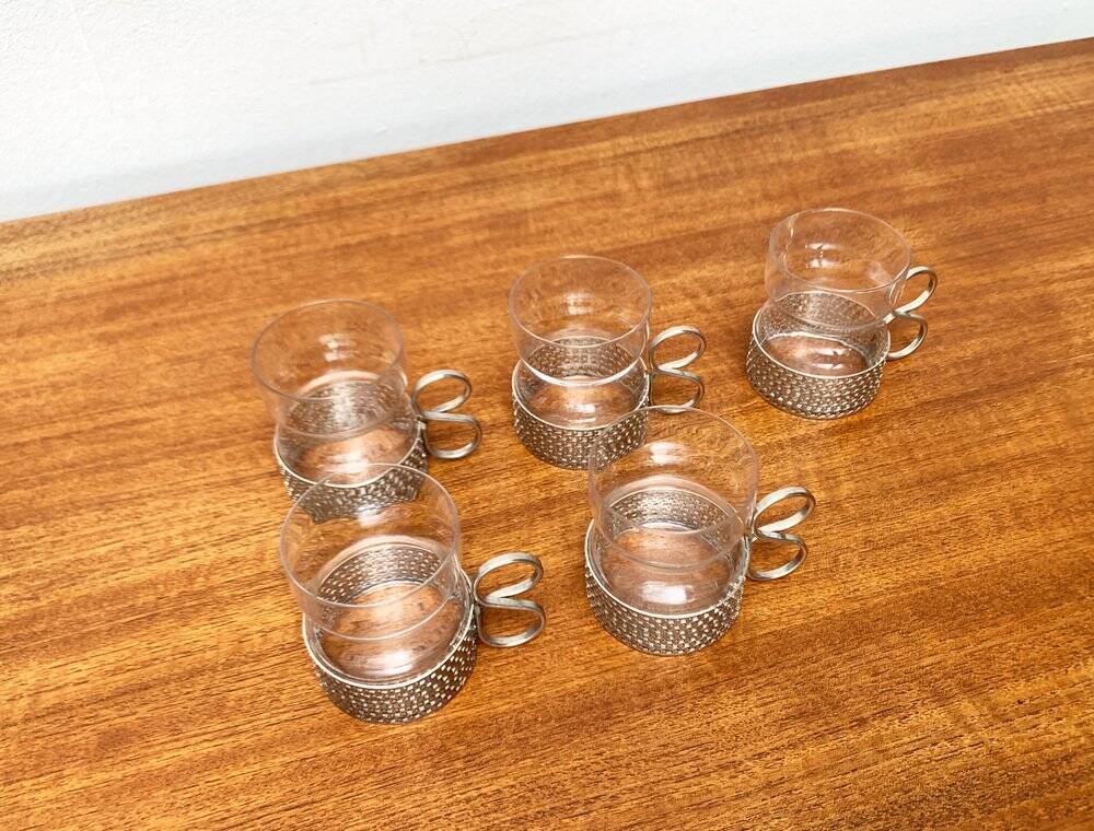 Mid-century Finnish Tsaikka tea glass by Timo Sarpaneva for Iittala.