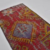 Small Antique Vintage Carpet sku 3983