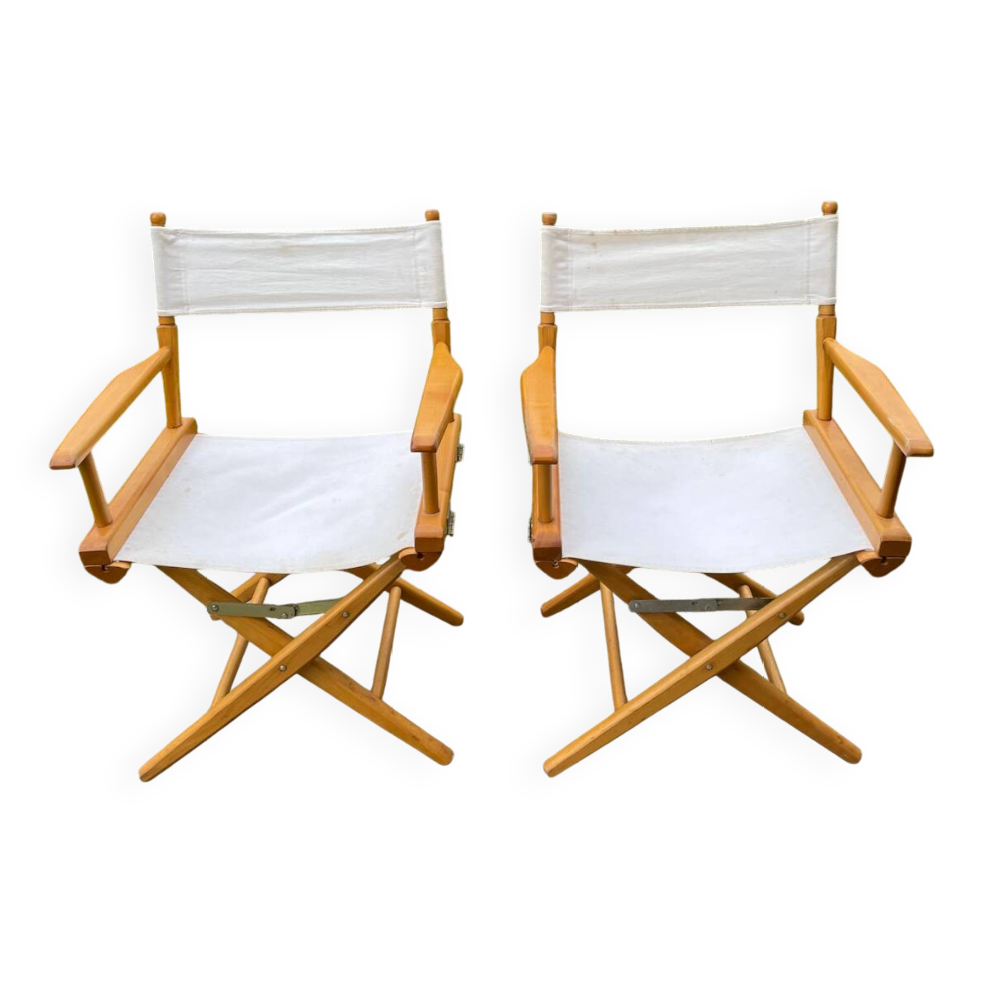 Vintage Telescope Director's Chairs