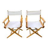 Vintage Telescope Director's Chairs