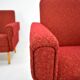 1950s pair of armchairs, Czechoslovakia