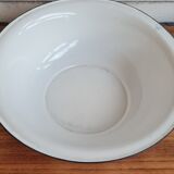 Enamelled sheet metal basin