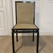 6 chairs Pierre Vandel, Paris, 1970s