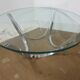 Space-age coffee table designed by Roger Sprunger for Dumbar, 1960s