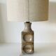 Danish glazed ceramic lamp, 1960