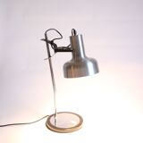 Mid century modern adjustable metal desk lamp, 1960s
