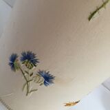 Handmade vintage oval lampshade