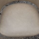 Pair of vintage swivel armchairs design xxeme