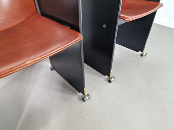Chaises armatures Arco   ensemble de 2   1991