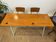Old double school desk – wood and metal
