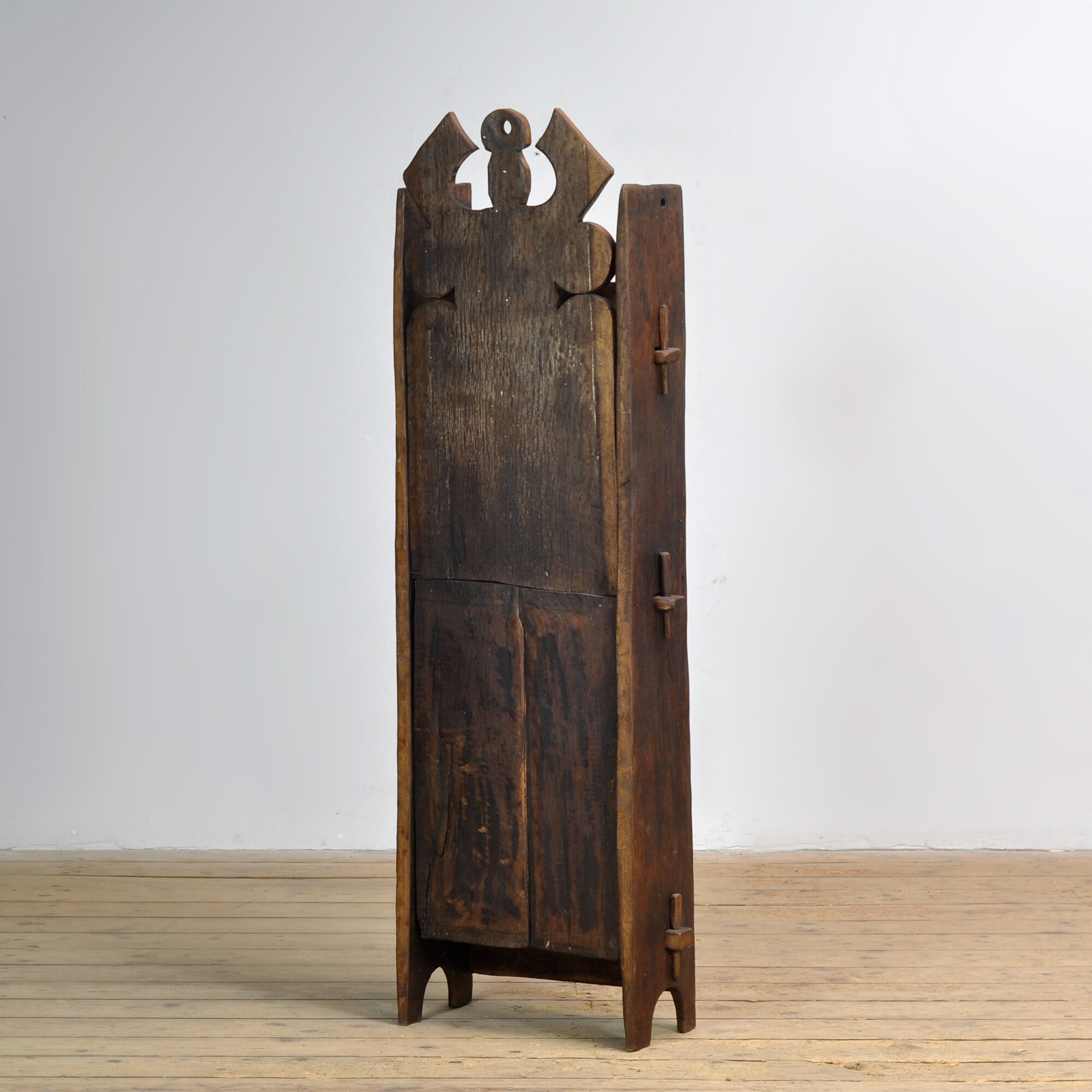 Romanian folk art cabinet, circa 1950