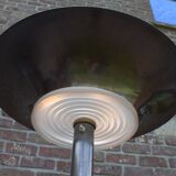 Old copper art deco floor lamp