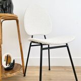 50s chair in French terry fabric