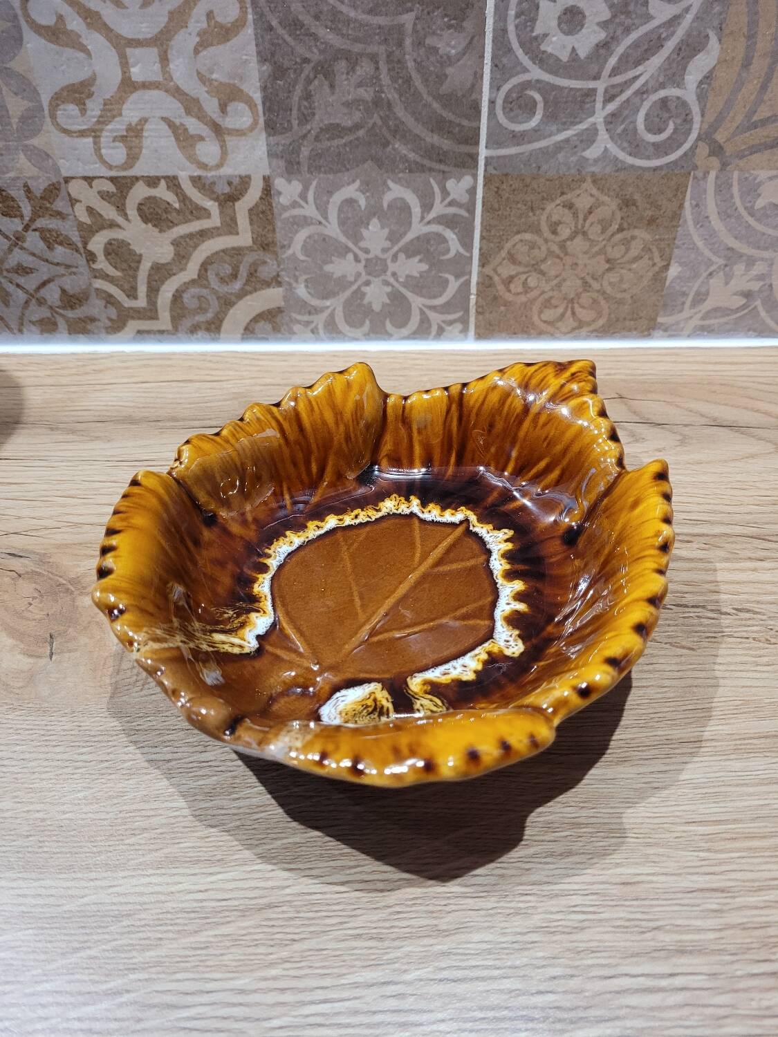 Vintage Vallauris trinket tray