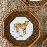 4 Raymond Waites plates 1980.