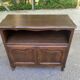 Louis XV buffet in dark oak from the 1930s.