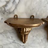 Pair of wall shelves