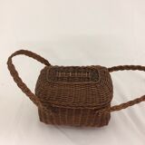 Old doll basket