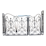 Grille d’intérieur en fer forgé - années 50