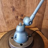 Blue jielde lamp two arms