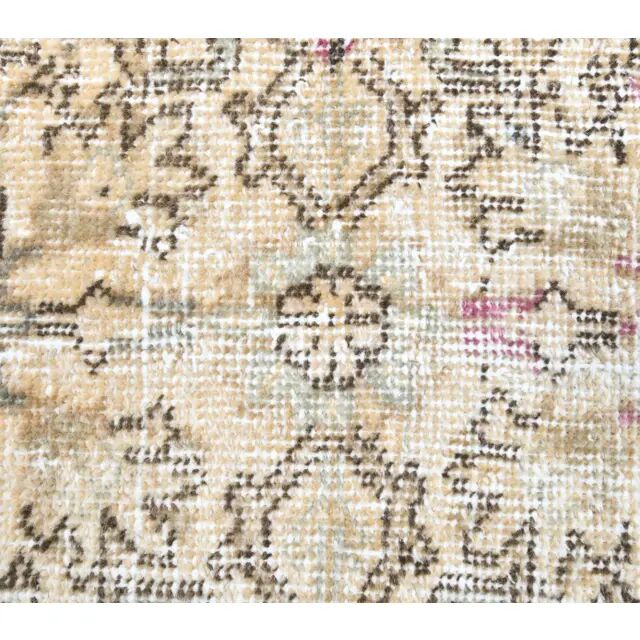 1970s Turkish handmade wool area rug 100x191