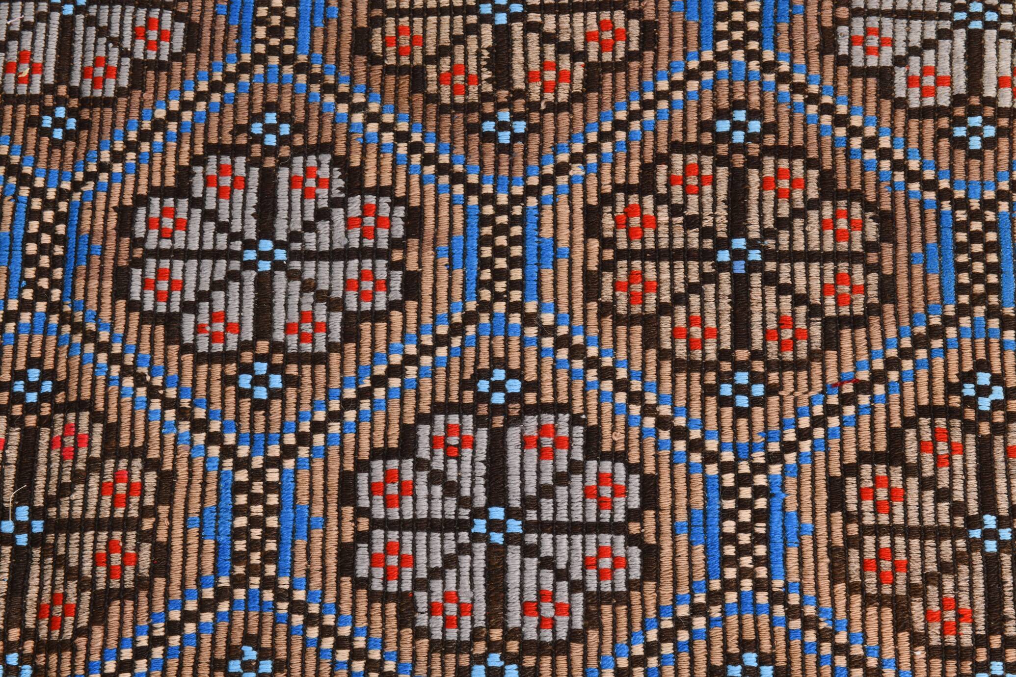 5x10 Hand Woven Wool Kilim Rug, 149x290Cm