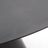 Mayra table worn effect / matt black AM. PM