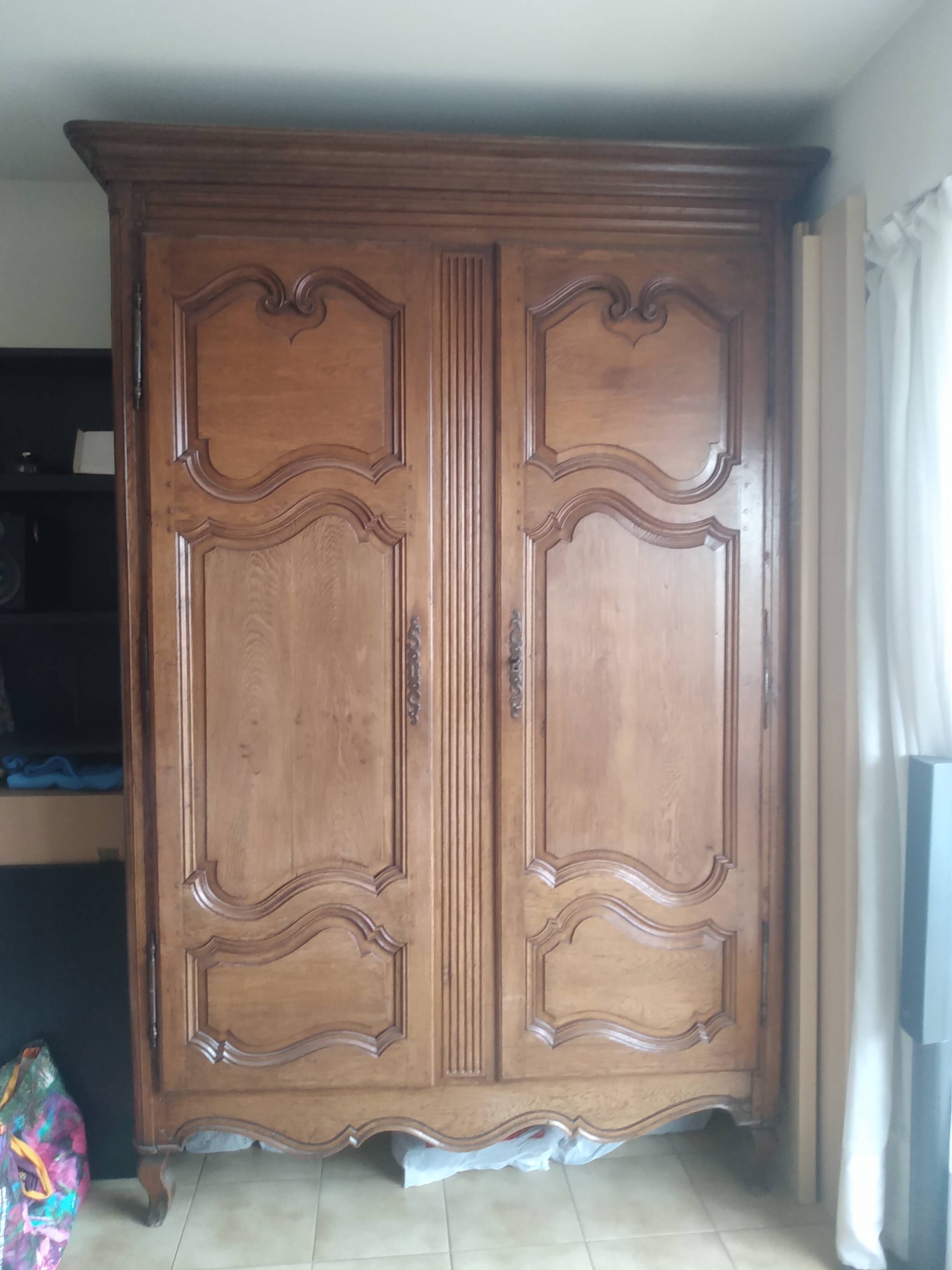 Large 1900 wardrobe