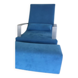 Fauteuil + ottoman