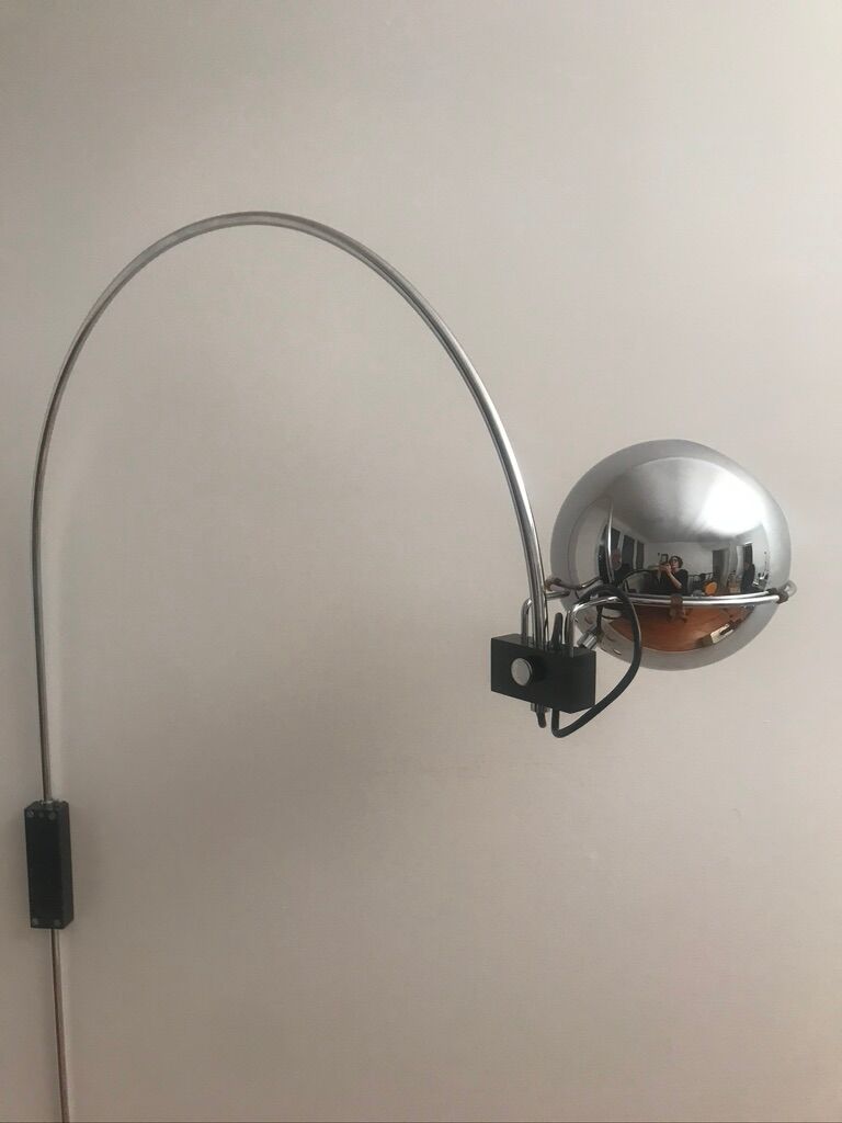 Wall lamp "eyeball" by Goffredo Reggiani
