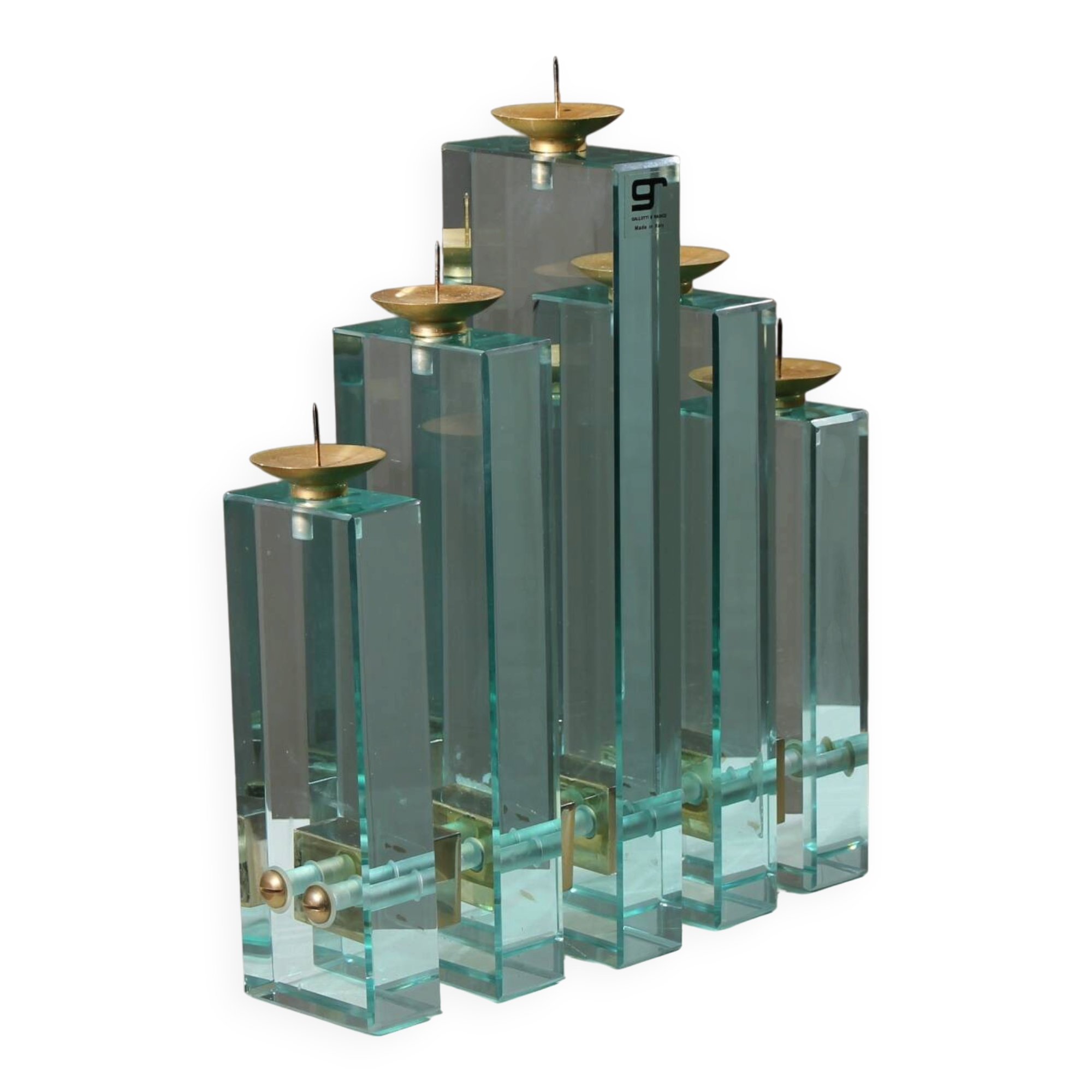 Sculptural Candle Holder by Luigi Massoni for Gallotti & Radice | Italy 198