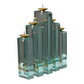 Sculptural Candle Holder by Luigi Massoni for Gallotti & Radice | Italy 198