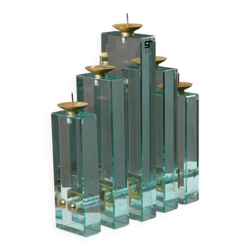 Sculptural Candle Holder by Luigi Massoni for Gallotti & Radice | Italy 198