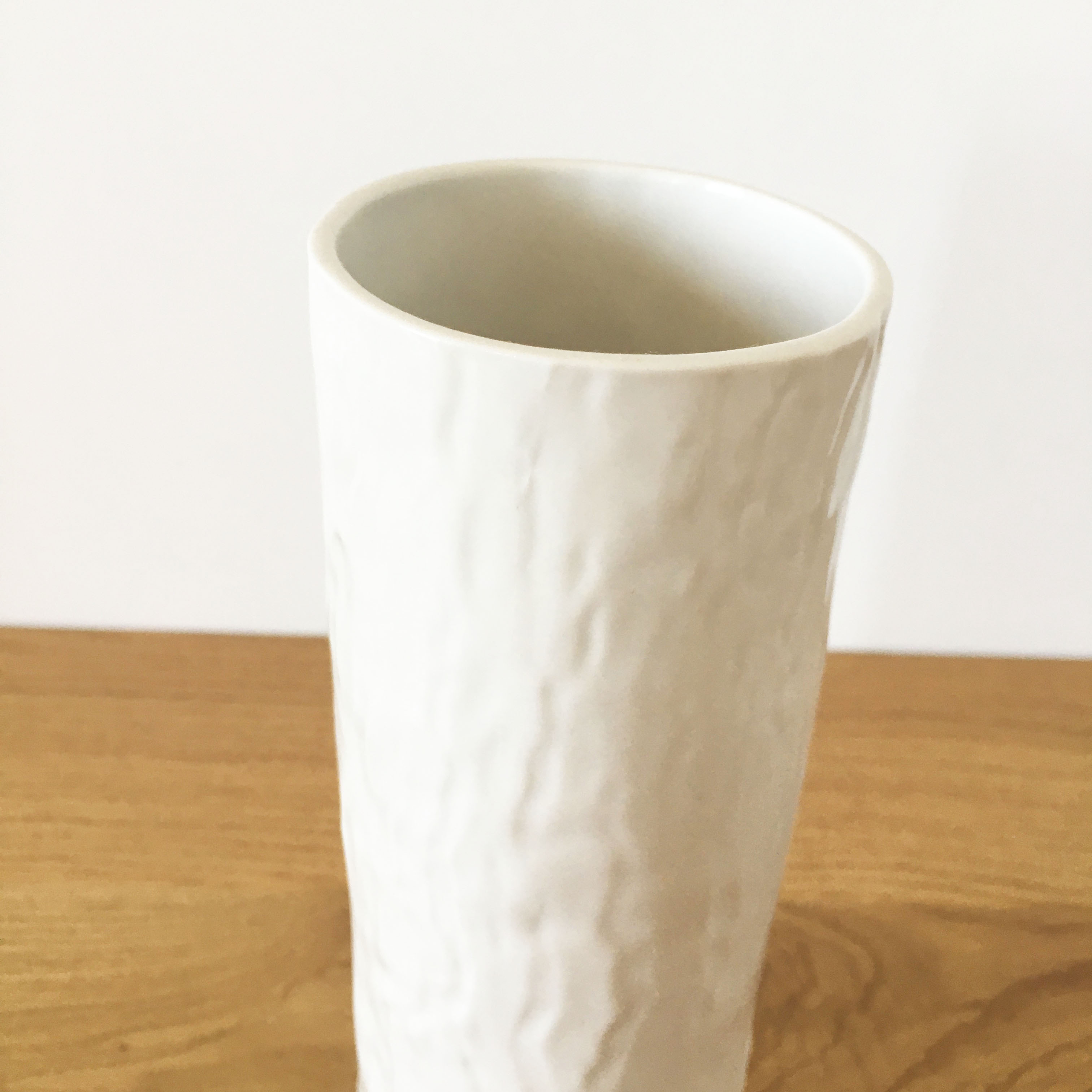 Vase textured roll 1960 Sgrafo Germany