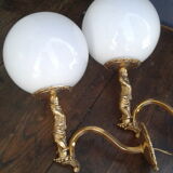 Pair of wall sconces