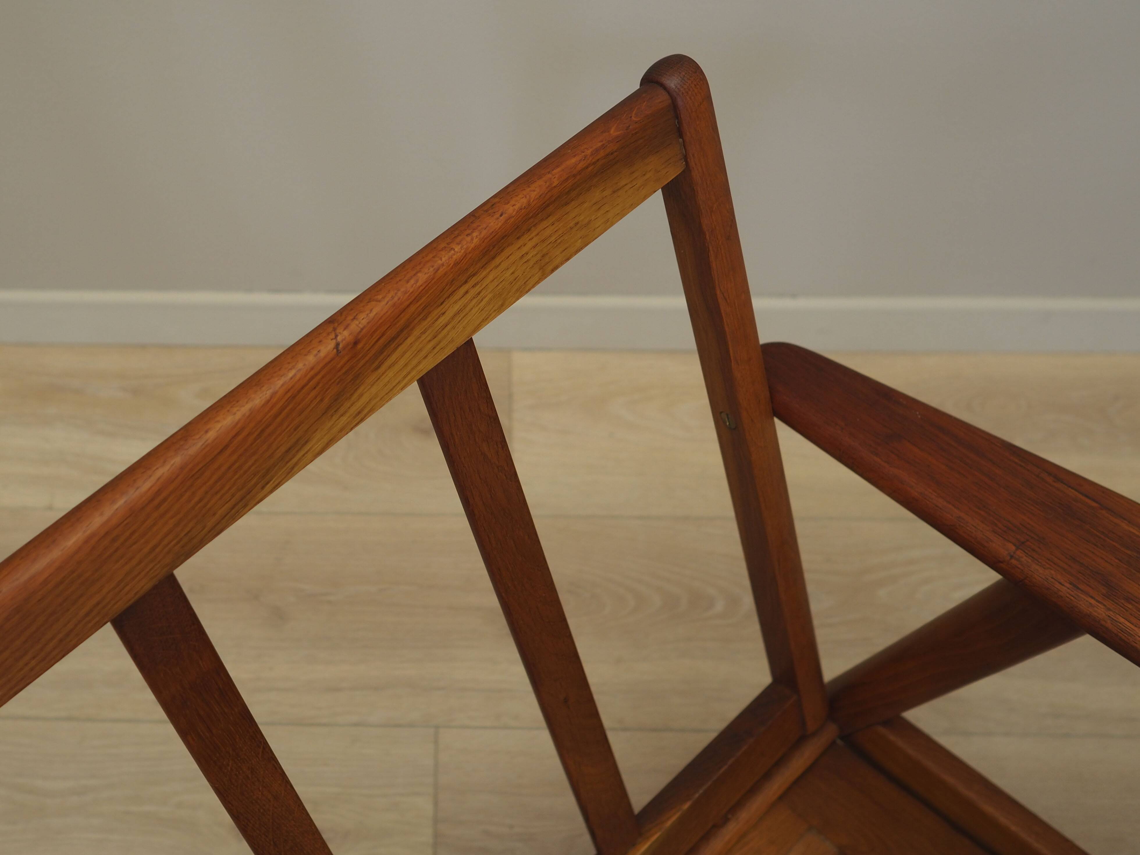 Teak armchair, Danish design, 1960s, manufacture: Denmark