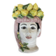 Siciline limoni vase for women, large pink
