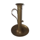 Brass pusher candle holder