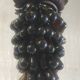 Amber Murano glass cluster pendant - mid 20th century