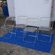 Suite of 4 folding chairs by Giancarlo Piretti for Castelli