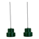 pair of Poker pendants by Jo Hammerborg - Denmark 1970s
